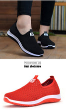 Load image into Gallery viewer, Women's Sneakers Espadrrilles Breathable Mesh Summer Shoes For Women Walking Solid Non Slip Casual Shoes Girls Tennis Slip On Sneakers Lightweight Comfortable Mesh Casual Sneakers
