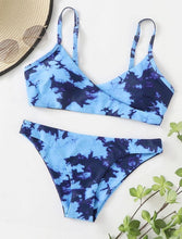Load image into Gallery viewer, Women's Swimsuit Bikini Swimwear Floral Random Print Bikini Set Push-Up Bikinis Swim Suit Female Beachwear Swim Women Swimsuits Halter Push Up Bikini Two Piece Bathing Suits For Women