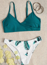 Load image into Gallery viewer, Women's Swimsuit Bikini Swimwear Floral Random Print Bikini Set Push-Up Bikinis Swim Suit Female Beachwear Swim Women Swimsuits Halter Push Up Bikini Two Piece Bathing Suits For Women