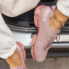 Load image into Gallery viewer, Women's Vulcanize Stylish Sneakers Fashionable Luxury Summer Air Cushion Sole Running Lightweight Mesh Tennis Sneaker Fashion Athletic Walking Shoes Elegant Design