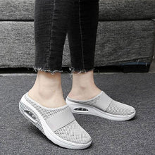 Load image into Gallery viewer, Women Sandals Fashion Platform Shoes Comfy Clogs Breathable Slippers Mesh Lightweight Footwear Air Cushion Platform Mesh Sneaker Sandals For Female Lightweight Beach Shoes