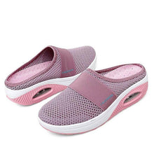 Load image into Gallery viewer, Women Sandals Fashion Platform Shoes Comfy Clogs Breathable Slippers Mesh Lightweight Footwear Air Cushion Platform Mesh Sneaker Sandals For Female Lightweight Beach Shoes