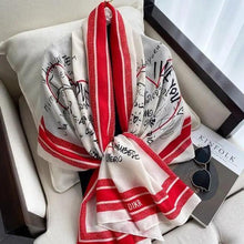 Load image into Gallery viewer, Women Scarf Leopard Print Cotton Large Size Scarfs For Winter Shawls Winter Warm Casual Wear For Women Lovely Floral Tassel Cotton ab Shawls Lady Silk Wraps Scarves