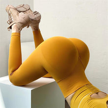 Load image into Gallery viewer, Women Seamless Yoga Pants High Waist Sports Gym Leggings Soft Elastic Women’s Leggings Seamless Shaping High-Waist Control Leggings Push Up Female Fitness Leggings Slim Workout Leggings