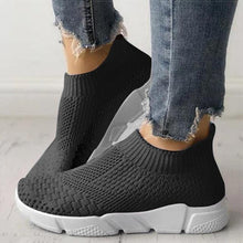 Load image into Gallery viewer, Women Slip On White Sneakers Vulcanize Shoes Super Light Women Casual Breathable Walking Shoes Lightweight Running Shoes Mesh Workout Casual Espadrilles Sports Sneakers