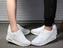 Load image into Gallery viewer, Women Soft Platform Sneakers Green Black Pink Breathable Air Cushion Casual Sports Women Trainers Fashion Lightweight Tennis Sport Walking Athletic Casual Footwear Sneakers