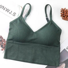 Load image into Gallery viewer, Women Sports Bra Sexy Brathable Sports Top Yoga Bra Push Up Top Female Gym Fitness Sports Underwear Female Seamless bra