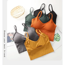 Load image into Gallery viewer, Women Sports Bra Sexy Brathable Sports Top Yoga Bra Push Up Top Female Gym Fitness Sports Underwear Female Seamless bra