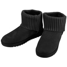 Load image into Gallery viewer, Women Suede Mid-Calf Snow Boot with Anti-slip Rubber Base
