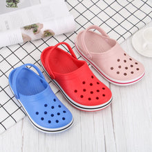 Load image into Gallery viewer, Women Summer Beach Shoes Breathable Garden Clogs Home Shoes Platforms Unisex Beach Sandals Comfortable Slip On Shoes Lightweight Indoor Outdoor Clogs Shower Water Shoes