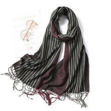 Load image into Gallery viewer, Women Winter Warm Scarf Shawl Fashion Plain Soft Long Scarves For Women Casual Wear Travel Friendly Scarfs Warm Winter Scarf Double Sided Thick Shawl Women Students Scarf