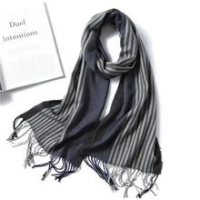 Load image into Gallery viewer, Women Winter Warm Scarf Shawl Fashion Plain Soft Long Scarves For Women Casual Wear Travel Friendly Scarfs Warm Winter Scarf Double Sided Thick Shawl Women Students Scarf