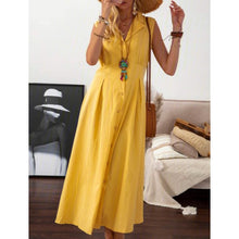 Load image into Gallery viewer, Women's A-Line Shirt Collar Casual Dress