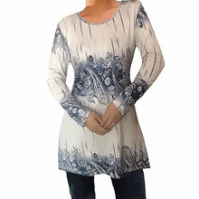 Load image into Gallery viewer, Womens Autumn Round Neck Long Sleeves