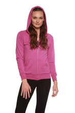 Load image into Gallery viewer, Women's Bamboo French Terry Zip Hooded Sweatshirt