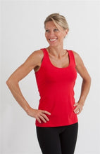 Load image into Gallery viewer, Clearance Women's Bamboo/Cotton Racer Back Tank Top