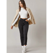 Load image into Gallery viewer, Women's Basic Mock Neck Long Sleeve Top