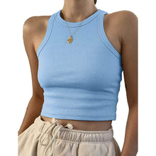 Load image into Gallery viewer, Womens Basic Sleeveless Tank Top