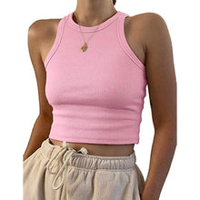 Load image into Gallery viewer, Womens Basic Sleeveless Tank Top