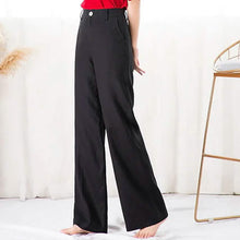 Load image into Gallery viewer, Women's Basic Soft Straight Twill Pants