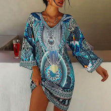 Load image into Gallery viewer, Women's Boho Mini Dress