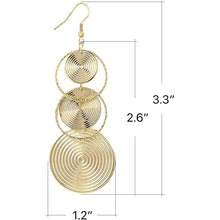 Load image into Gallery viewer, Women's Boho Vintage Round Earrings