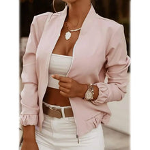Load image into Gallery viewer, Women's Bomber Jacket Casual