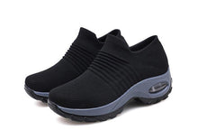 Load image into Gallery viewer, Womens Breathable Sneakers New Mesh Women Shoes Slip-On Air Cushion Casual Walking Shoes Lightweight Breathable Mesh Athletic Running Shoes Fashion Slip-on Sock Sneakers