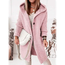 Load image into Gallery viewer, Women's Button Knitted Cardigan Sweater