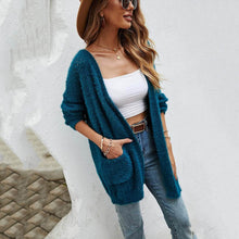 Load image into Gallery viewer, Women's Cardigan Knitted Sweater Jacket