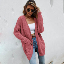 Load image into Gallery viewer, Women's Cardigan Knitted Sweater Jacket