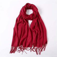 Load image into Gallery viewer, Women's Cashmere Wool Scarf