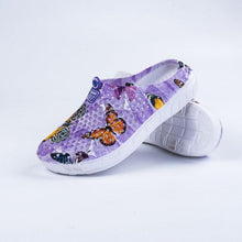 Load image into Gallery viewer, Womens Casual Clogs Breathable Beach Sandals Valentine Slippers Summer Slip On Women Flip Flops Shoes Sandals Quick Drying Slippers Walking Lightweight Rain Beach Summer Pool Water Shoes