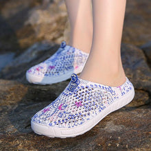 Load image into Gallery viewer, Womens Casual Clogs Breathable Beach Sandals Valentine Slippers Summer Slip On Women Flip Flops Shoes Sandals Quick Drying Slippers Walking Lightweight Rain Beach Summer Pool Water Shoes