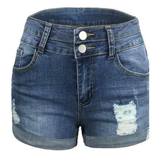 Load image into Gallery viewer, Women's Casual Fashion Jeans Denim Shorts