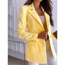 Load image into Gallery viewer, Women's Casual Long Sleeve Blazer
