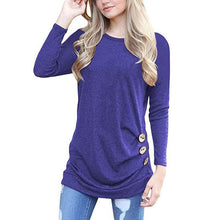 Load image into Gallery viewer, Women's Casual Long Sleeve Tunic Tops