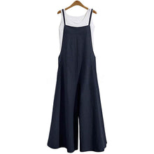 Load image into Gallery viewer, Women's Casual Loose Long Wide Leg Jumpsuits