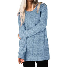 Load image into Gallery viewer, Women's Casual Sweatshirts Long Sleeve Oversized Shirt