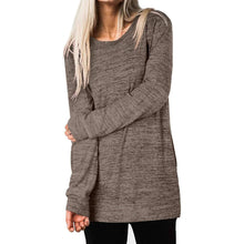 Load image into Gallery viewer, Women's Casual Sweatshirts Long Sleeve Oversized Shirt