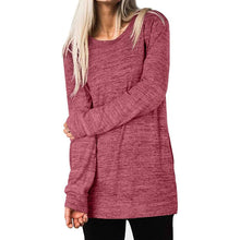 Load image into Gallery viewer, Women's Casual Sweatshirts Long Sleeve Oversized Shirt
