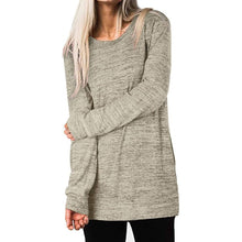 Load image into Gallery viewer, Women's Casual Sweatshirts Long Sleeve Oversized Shirt