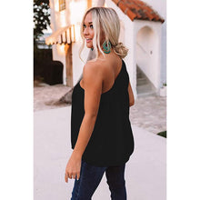 Load image into Gallery viewer, Women's Casual Tie One Shoulder Top