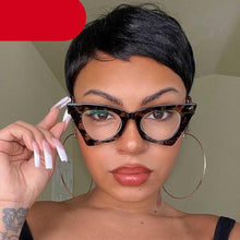 Load image into Gallery viewer, Womens Cat Eye Glasses Frame Fashion Designer Prescription eyeglasses With Clear Lens Fashion Cat Eye Womans Optical Glasses Prescription Lens Small Frames Women Transparent Glasses Eyeglasses Frames