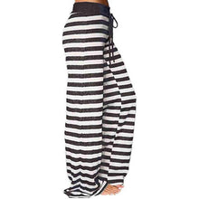 Load image into Gallery viewer, Women's Comfy Stretch Drawstring Palazzo Wide Leg Lounge Pant