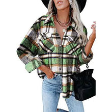 Load image into Gallery viewer, Womens Corduroy Button Down Shirts