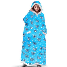 Load image into Gallery viewer, Women's Couple's Pajamas Nightgown Blanket Nighty