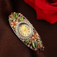 Load image into Gallery viewer, Women's Crystal Bracelet Wrist Watch