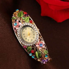Load image into Gallery viewer, Women's Crystal Bracelet Wrist Watch