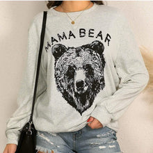 Load image into Gallery viewer, Women's Cute Long Sleeve Top Loose Crewneck Pullover Sweatshirt